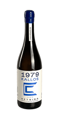 src:https://www.mygreekwine.de/media/f9/7e/66/1750265475/1979 kallos-assyrtiko-stergiano-retsina-goumenissa-etikett-vorne.png