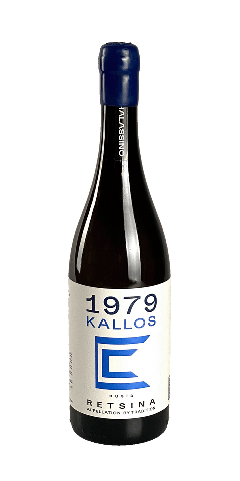 src:https://www.mygreekwine.de/media/ce/62/ca/1750265434/1979 kallos-assyrtiko-thalassino-retsina-goumenissa-etikett-vorne.png
