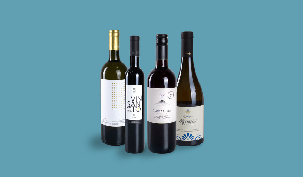 Santorin Weinpaket