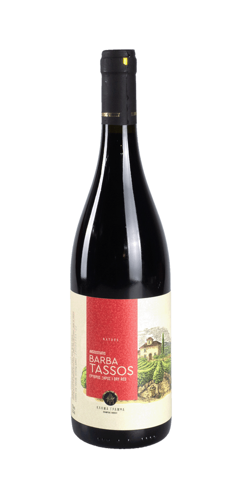 src:https://www.mygreekwine.de/media/78/5f/18/1694697222/barba tassos-avgoustiatis-grampsas winery-zakynthos-etikett-vorne.png