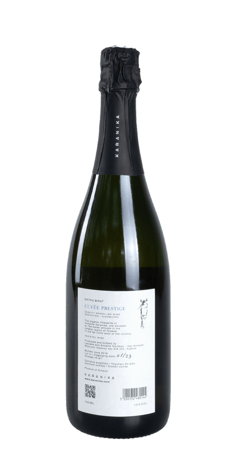 src:https://www.mygreekwine.de/media/4d/6a/8e/1702907853/cuvée prestige-extra brut-assyrtiko-xinomavro-karanika-etikett-hinten.png