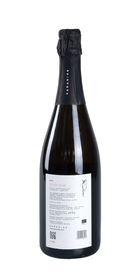 src:https://www.mygreekwine.de/media/72/1a/50/1699218672/cuvée rosé-brut-xinomavro-limniona-karanika-etikett-hinten.png
