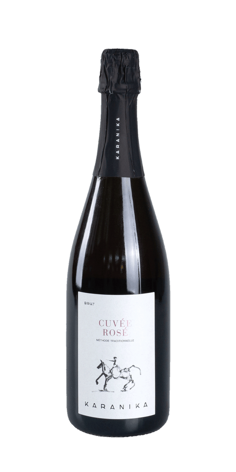 src:https://www.mygreekwine.de/media/65/b0/4c/1699218662/cuvée rosé-brut-xinomavro-limniona-karanika-etikett-vorne.png