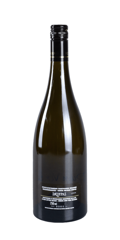 src:https://www.mygreekwine.de/media/5e/72/53/1699311448/dum vinum sperum-chardonnay-domaine skouras-etikett-hinten.png