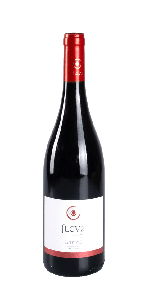 src:https://www.mygreekwine.de/media/c5/4b/ed/1694098166/fleva-syrah-domaine-skouras-vorne.png