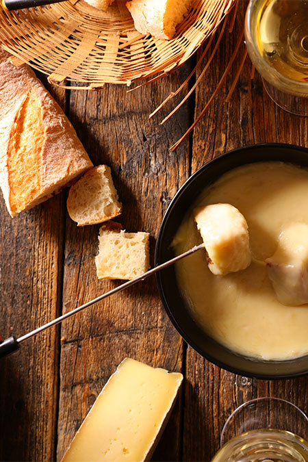 Weinempfehlungen zu Fondue