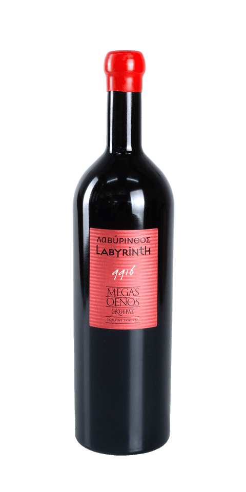 src:https://www.mygreekwine.de/media/e3/dc/e6/1702053013/labyrinth 9916-agiorgitiko-cabernet sauvignon-skouras-etikett-vorne.png