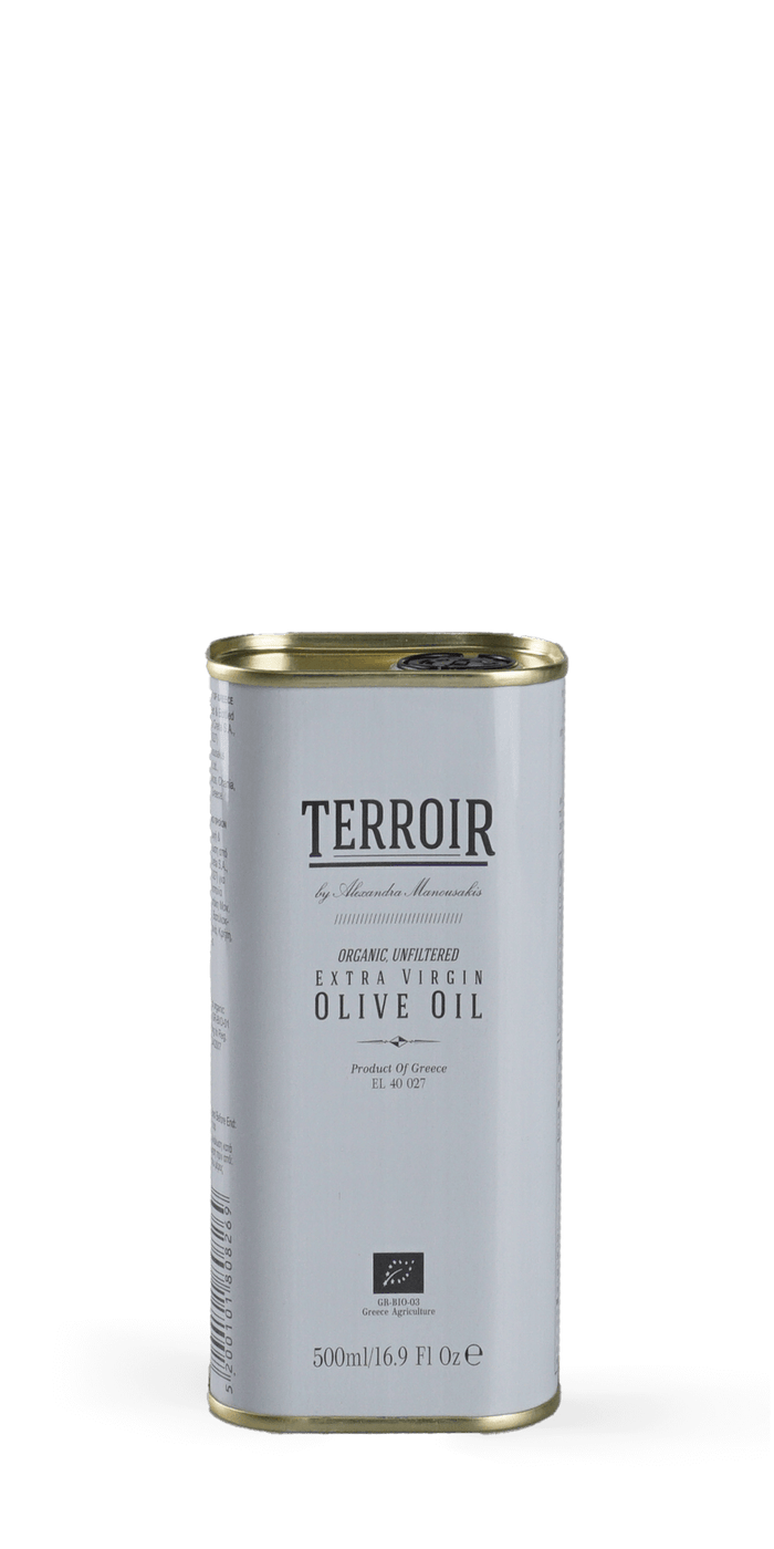 Terroir BIO Natives Olivenöl Extra unfiltriert 0,5 l - Manousakis Winery