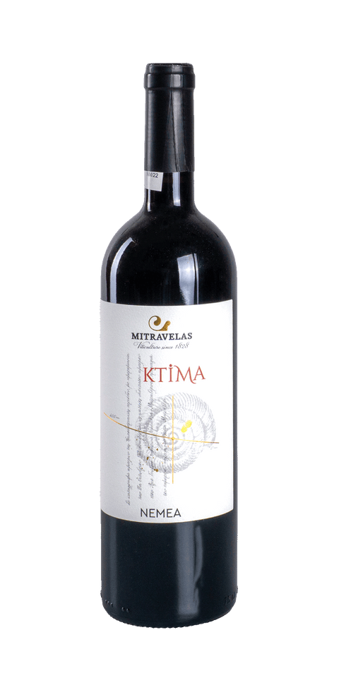 src:https://www.mygreekwine.de/media/7e/68/41/1762252998/mitravelas estate-nemea-rotwein-etikett vorne.png