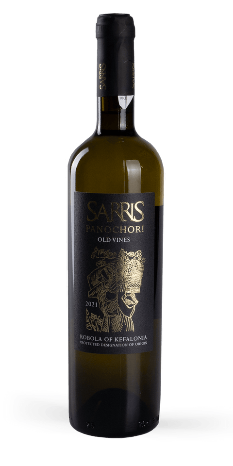 src:https://www.mygreekwine.de/media/d3/7d/b0/1694721650/sarris-panochori-robola-etikett-vorne.png