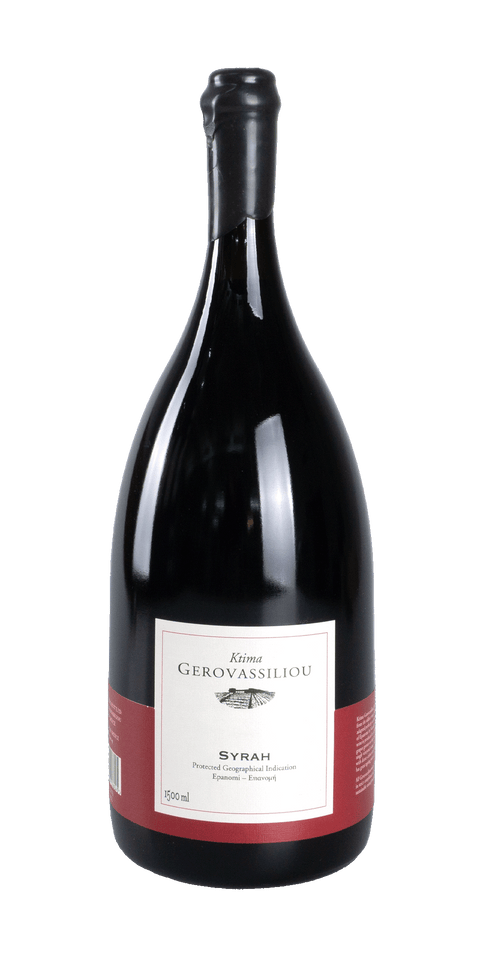 src:https://www.mygreekwine.de/media/f8/61/5d/1704459933/syrah-gerovassiliou-magnum-etikett-vorne.png