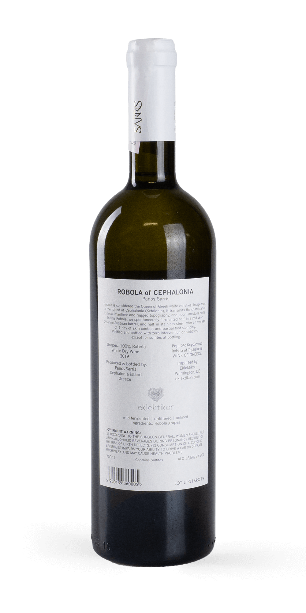 Robola of Kefalonia 2022 - Sarris Winery