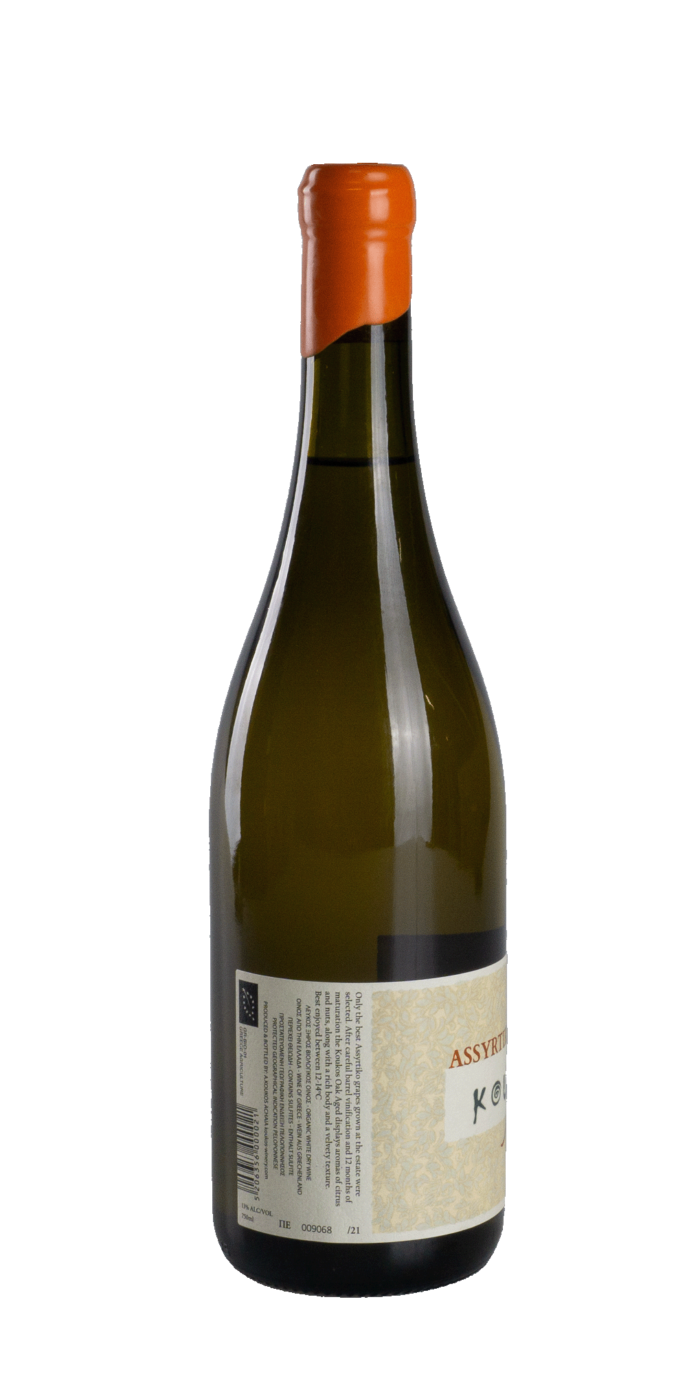 Assyrtiko Oak Aged BIO 2022 - Koukos Winery