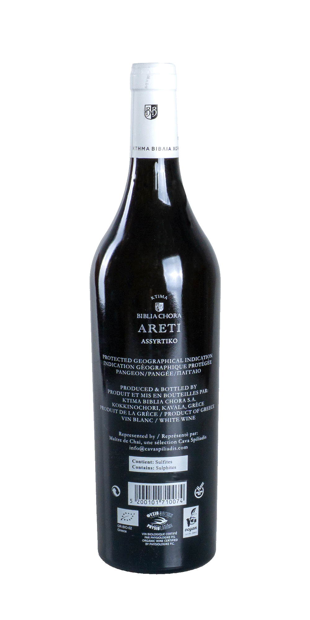 Areti Assyrtiko 2022 - Biblia Chora Estate