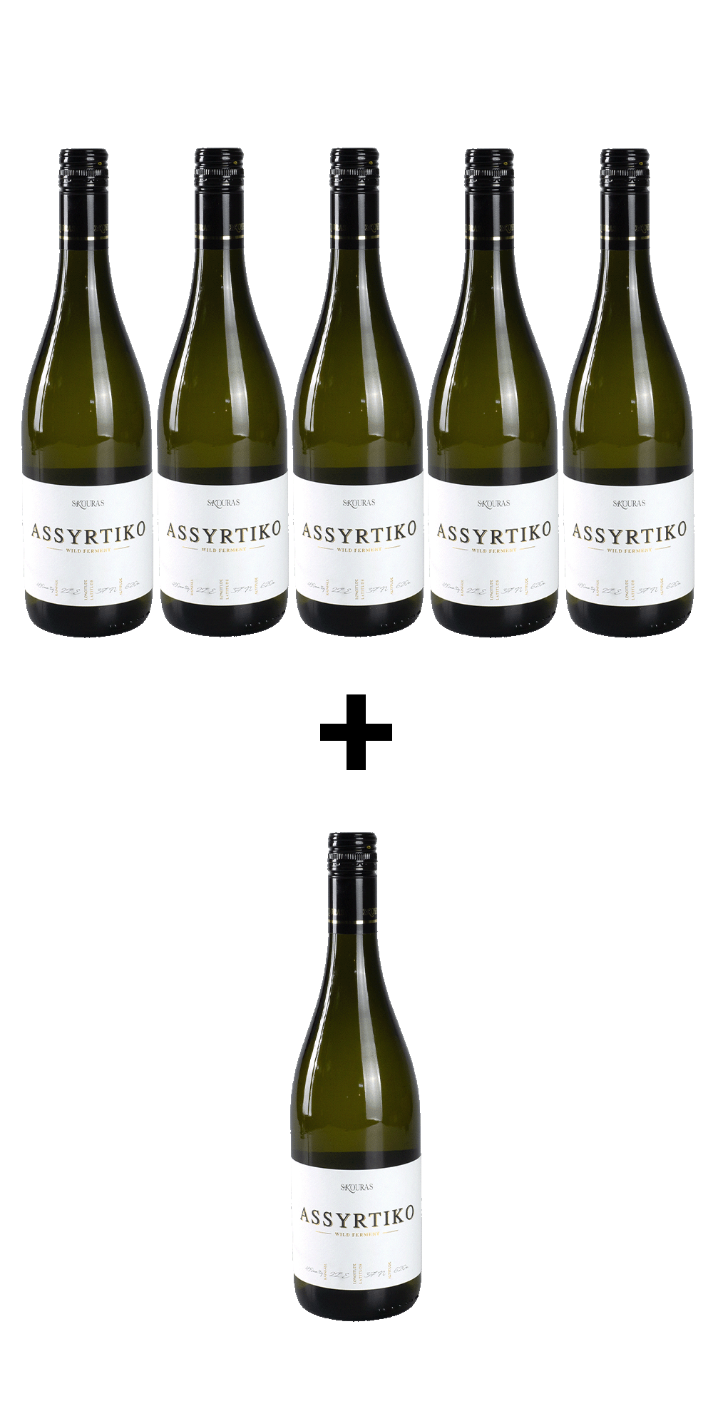 5+1 Gratis Flasche Assyrtiko Wild Ferment 2022 - Domaine Skouras