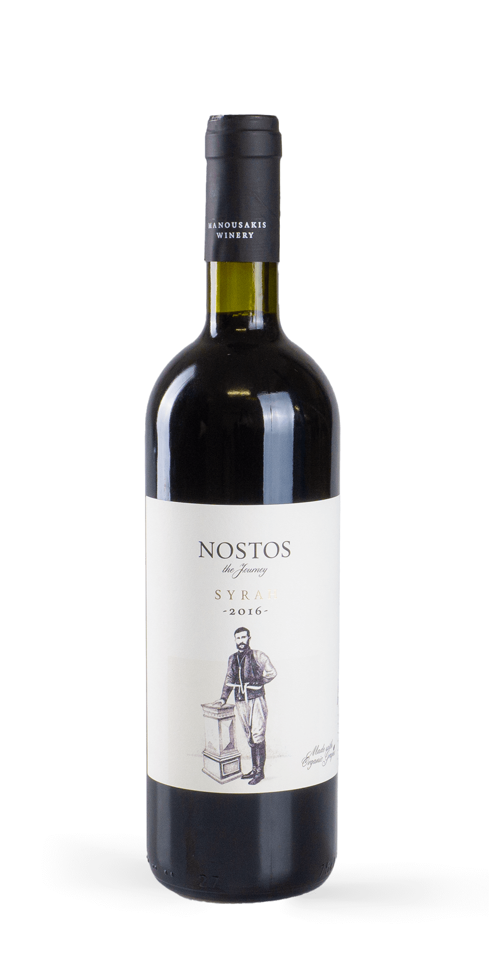 Nostos Syrah BIO 2017 - Manousakis Winery