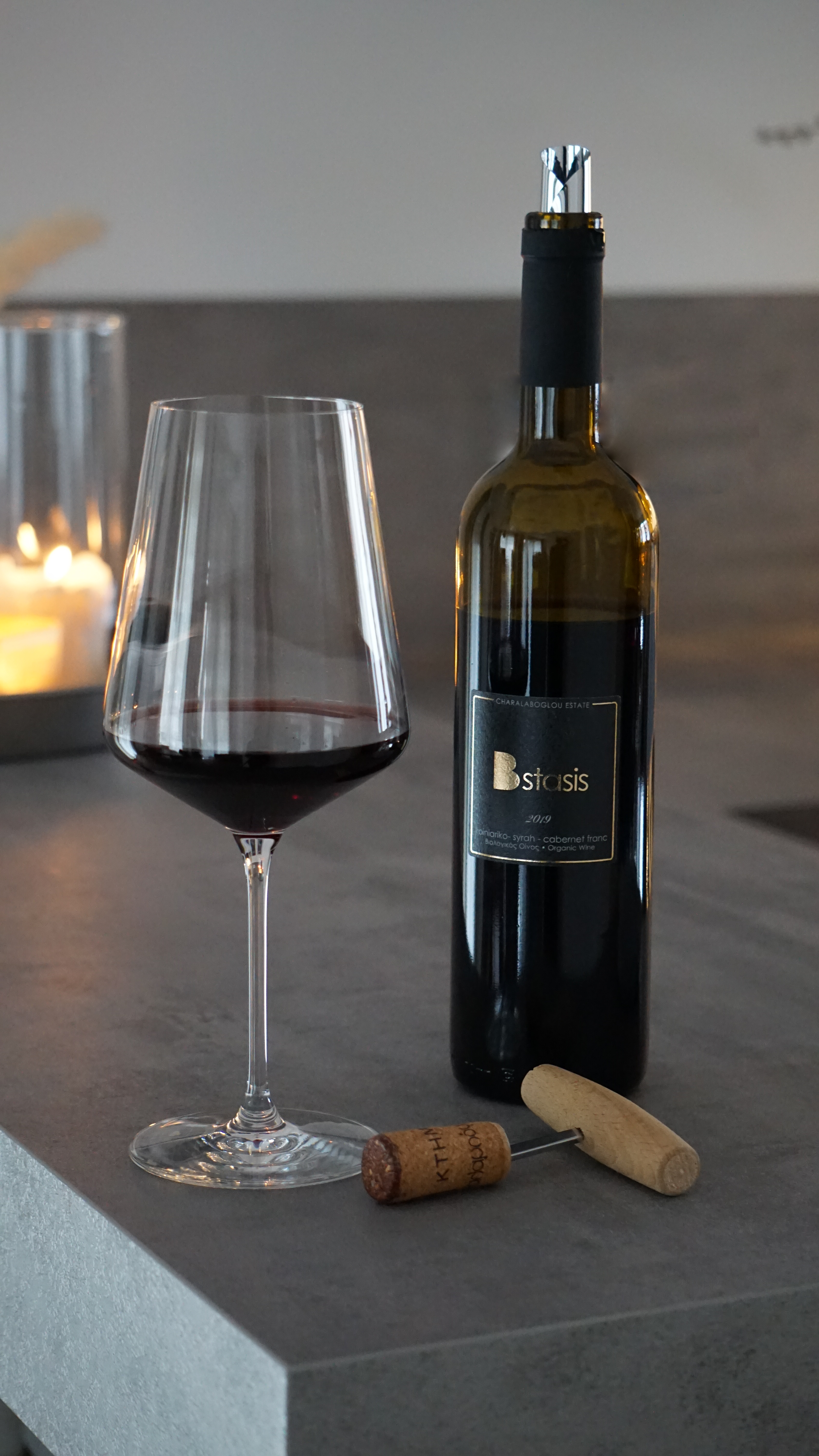 Bstasis Rot BIO 2019 - Charalaboglou Wines
