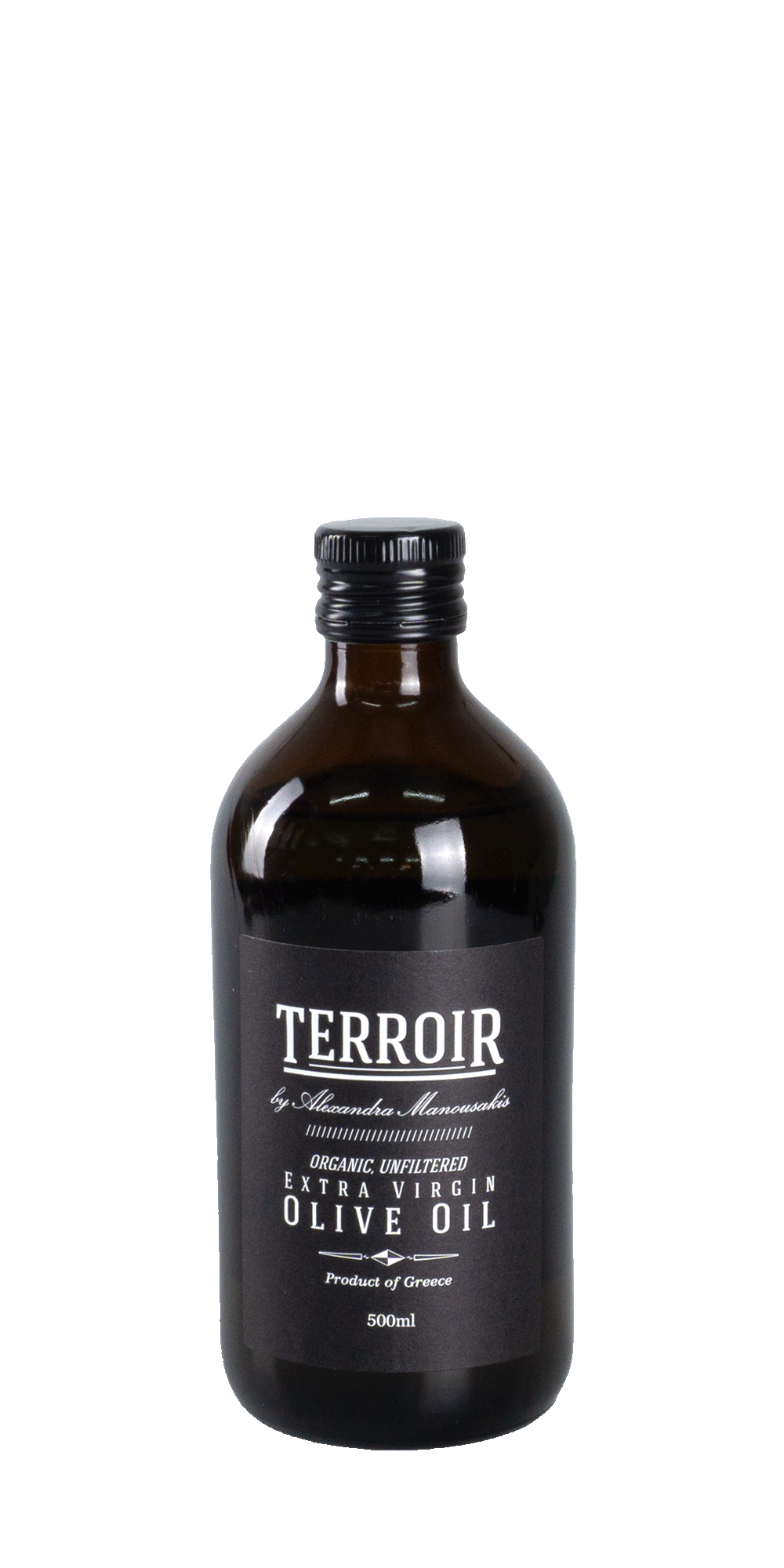 Terroir BIO Natives Olivenöl Extra unfiltriert 0,5 l - Manousakis Winery