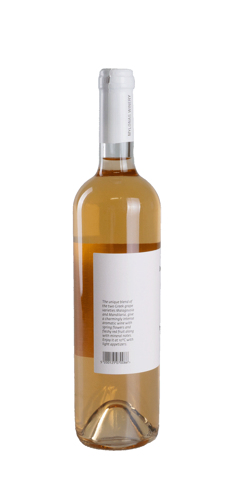 aus Roséwein Zentralgriechenland Mandilaria Rosé - Winery Mylonas Malagousia, trockener 2022