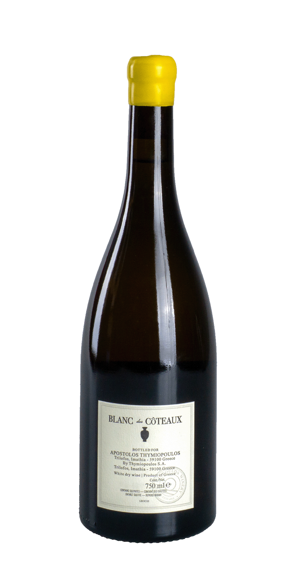 Blanc des Côteaux Cuvée Amphora 2022 - Thymiopoulos Vineyards