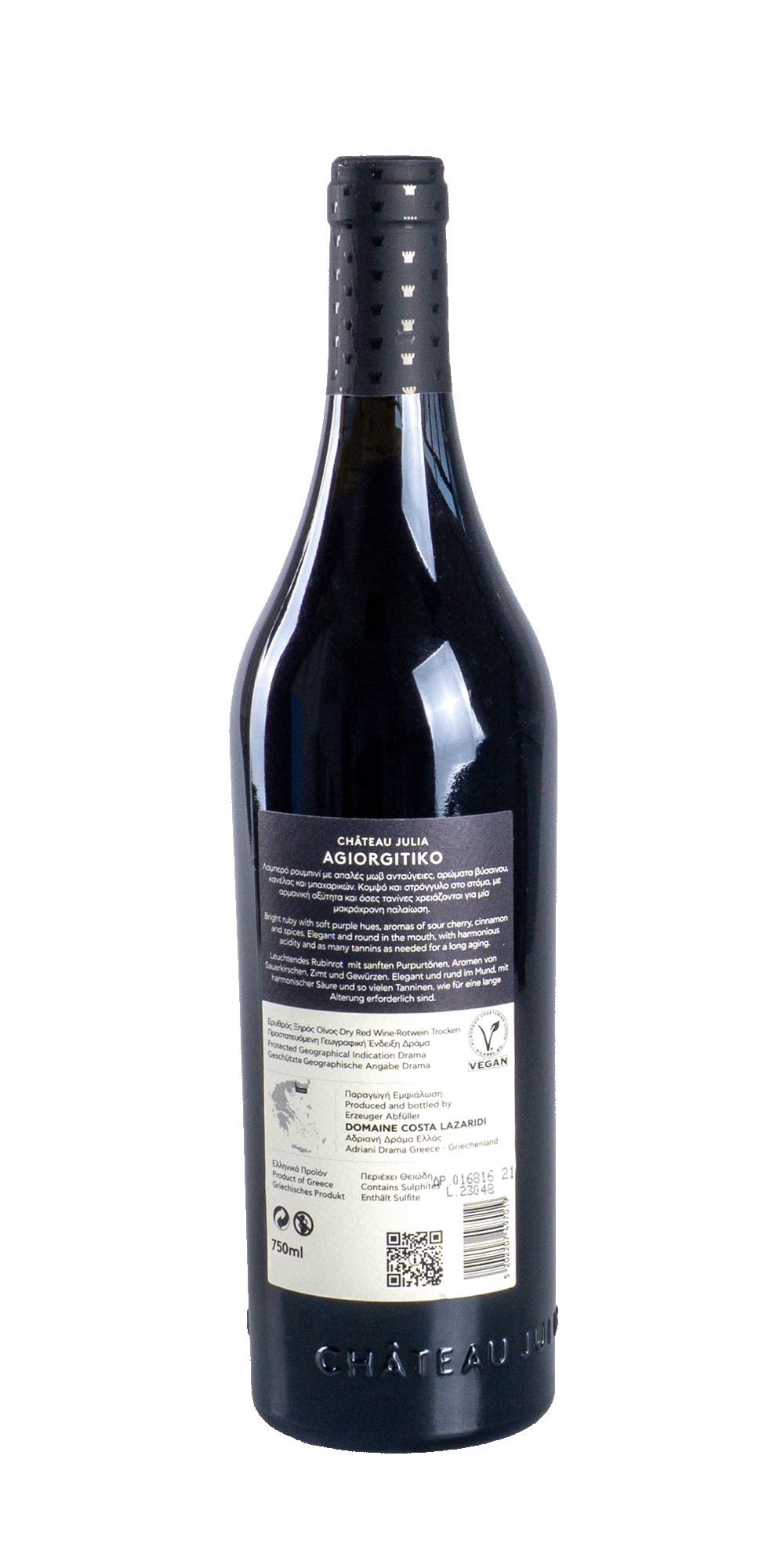 Château Julia Agiorgitiko 2021 – Domaine Costa Lazaridi