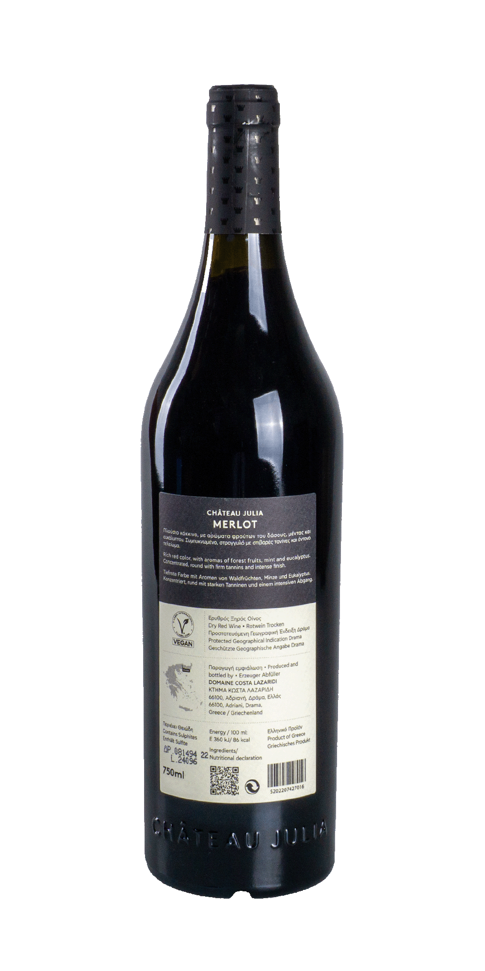 Château Julia Merlot 2024 – Domaine Costa Lazaridi