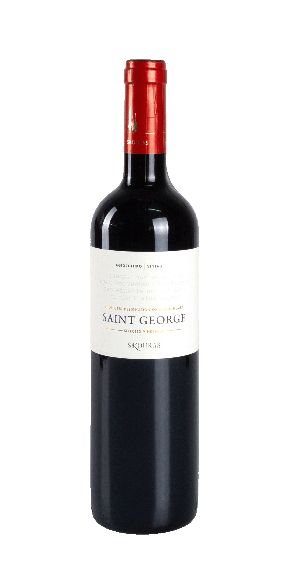 Nemea St. Rotwein Skouras aus 2021 - Domaine George Agiorgitiko Peloponnes trockener