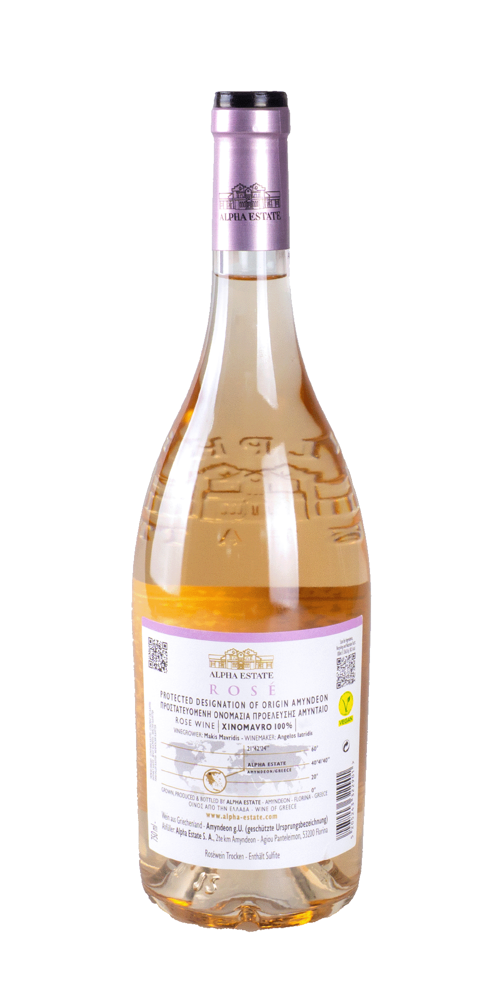 Rosé Hedgehog Single Vineyard 2024 - Alpha Estate