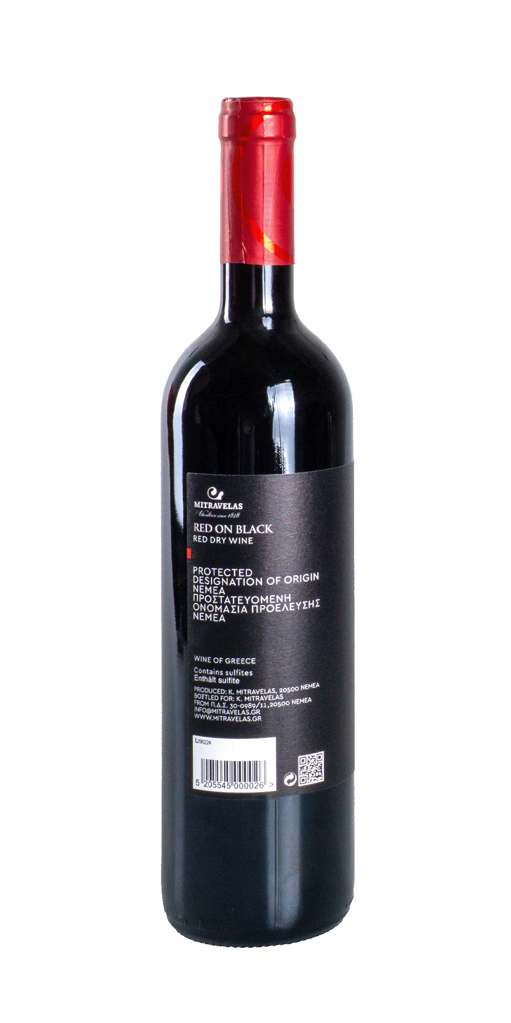  Red on Black Nemea 2024 – Mitravelas Estate 