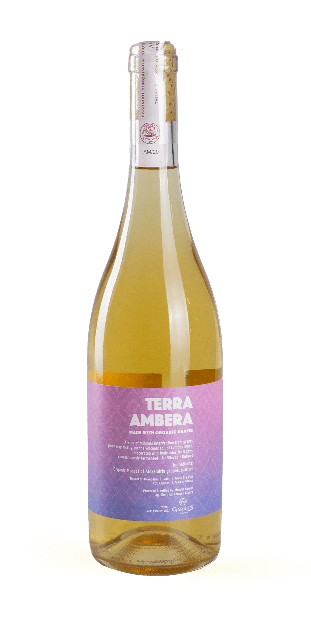 Terra Ambera BIO 2019 - Garalis Winery